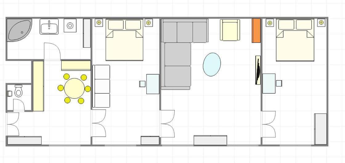 Sunflower 2Bdr Flat By Ruterra Prag Dış mekan fotoğraf